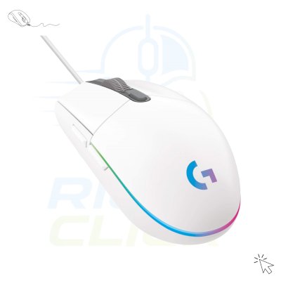 Logitech G102  Gaming Mouse RGB Wh