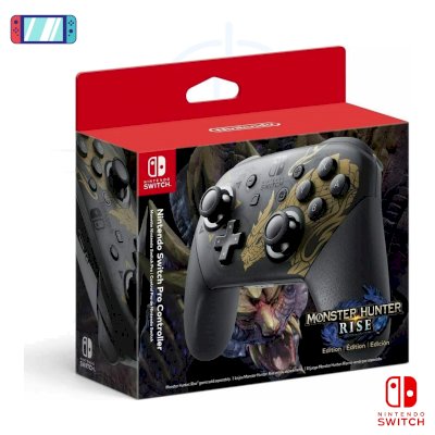 Nintendo Switch Pro Controller Monster Hunter Rise Edition