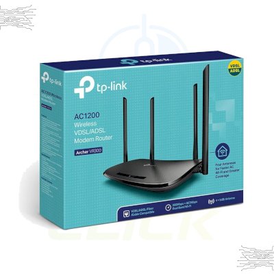 TPLINK Archer VR300 AC1200 Wireless VDSL/ADSL Modem Router | Archer VR300