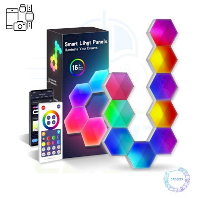 Hexagon 6-Pieces Smart RGB Panels