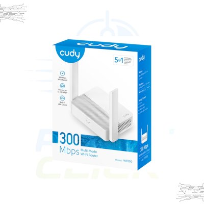 Cudy N300 Wi-Fi Router | WR300